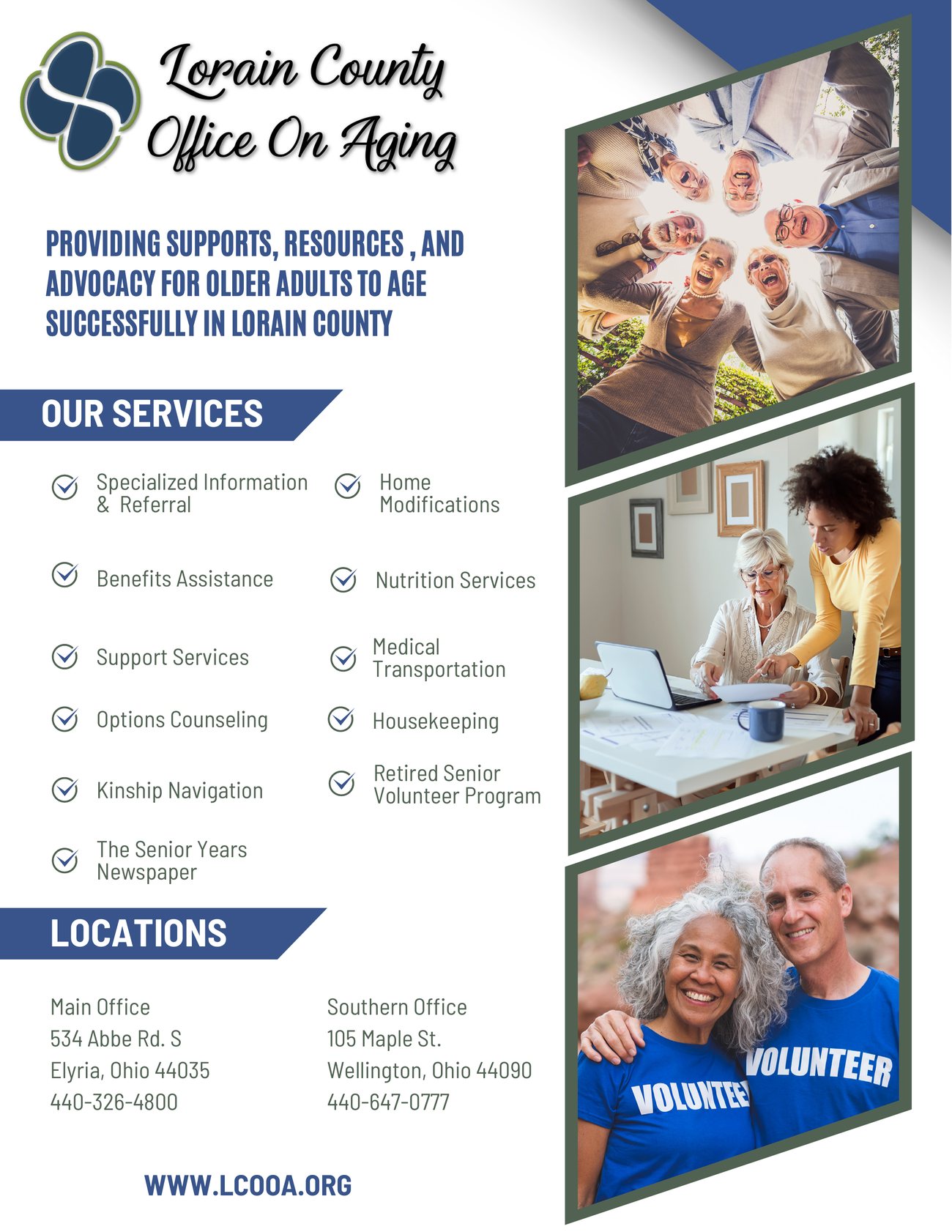 Page 2 of the Senior Living Guide: Lorain County Office on Aging
