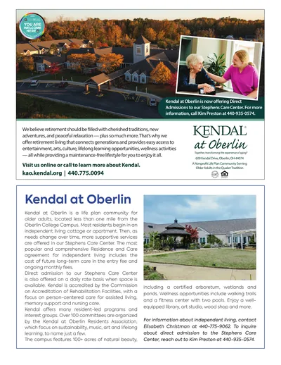 Page 5: Kendal at Oberlin